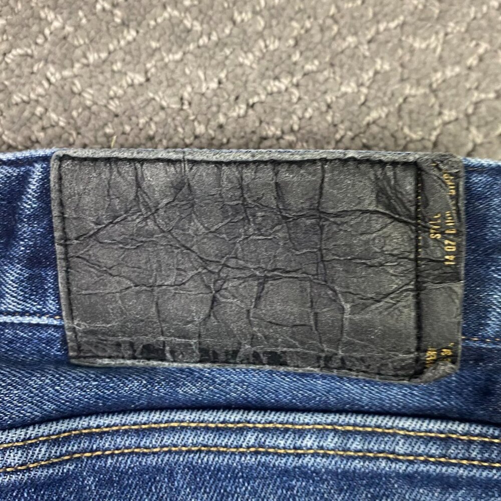 Buck Mason Maverick Slim Jeans Men's 34 x 32 Actual 35 x 26 Double Dipped Denim - Picture 7 of 16